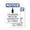 Signmission Safety Culture Sign, 7 in Width, Plastic, Rectangle OS-2PACK-NS-P-710-V-10890 - alternate 1